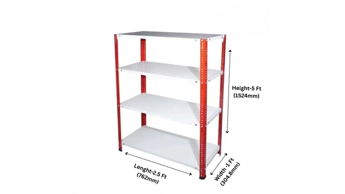 Heavy Duty Slotted angle Rack | MT-SAR-0004