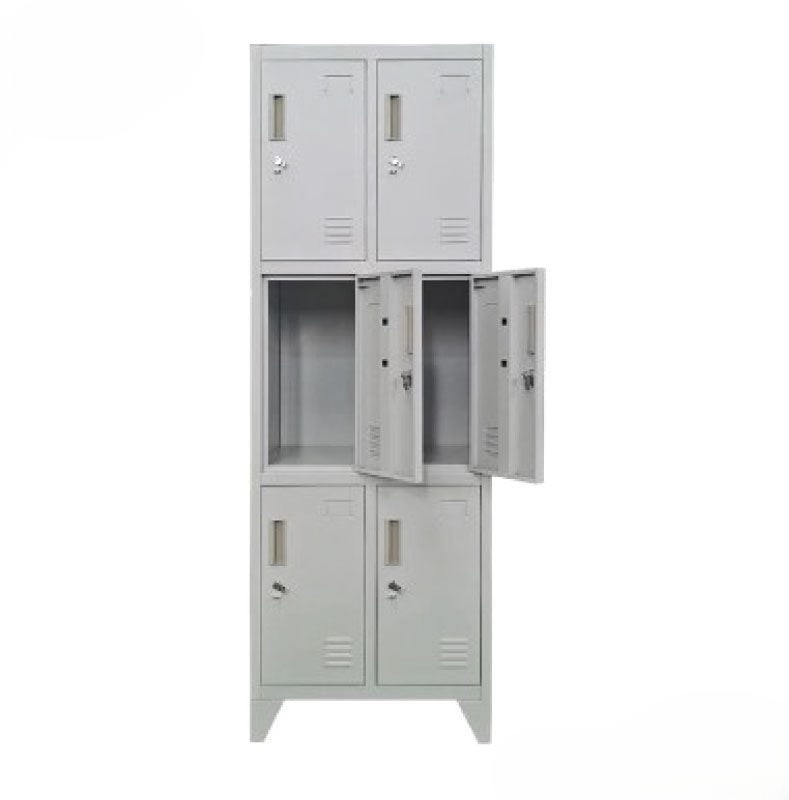 Metal Commercial Lockers 6 Door | MT-ML-0014