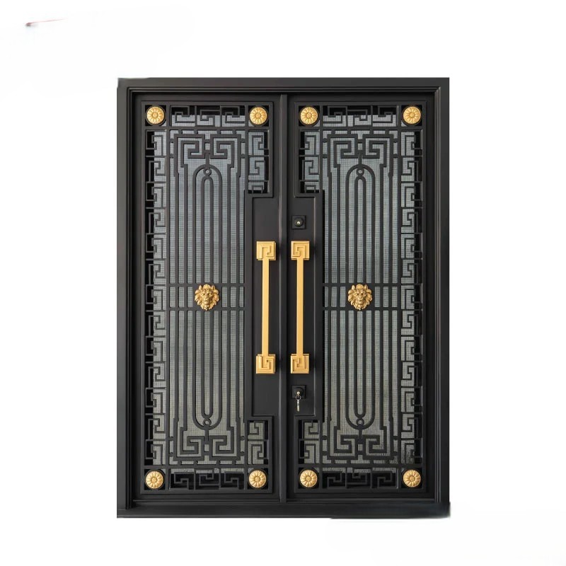 Modern Decorative Design Security Steel Door | MT-SD-0056