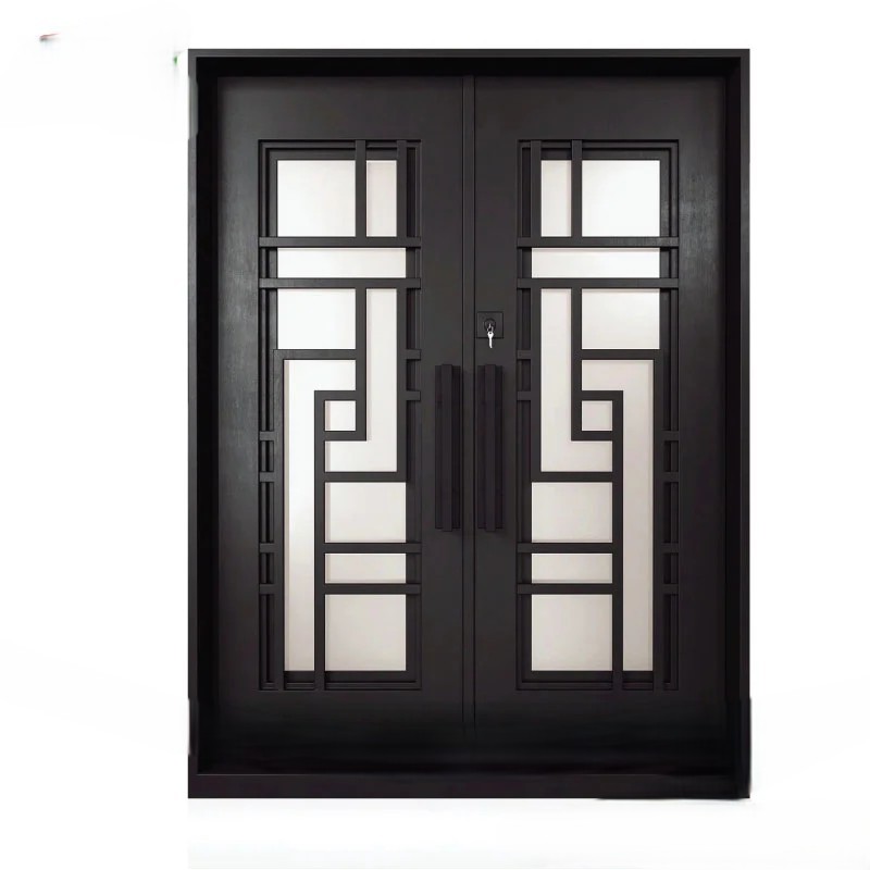 Simple Design Decorative Security Steel Door | MT-SD-0098