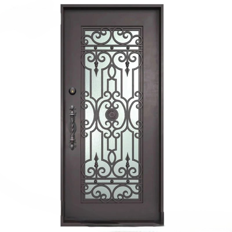 Stylish Single Entry Steel Door | MT-SD-0123